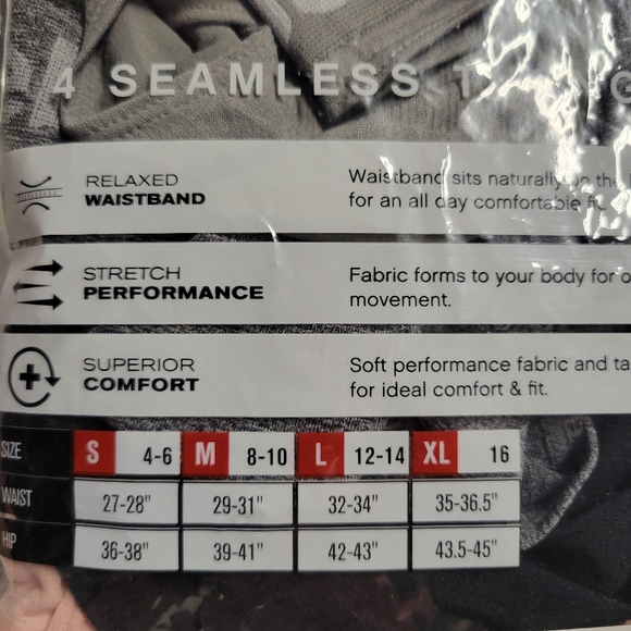 Reebok 4pk Seamless & Secret Treasures 6pk Lace Thongs - Picture 8 of 16